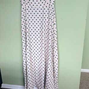 Commense Cream and Black Geometric Dress